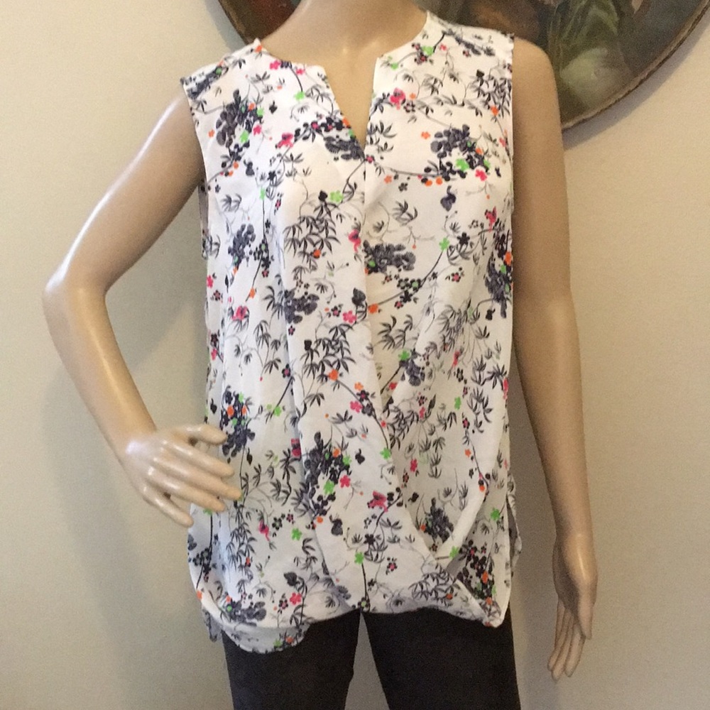 Laundry by Shelli Segal sleeveless top. Sz M - Picture 1 of 7